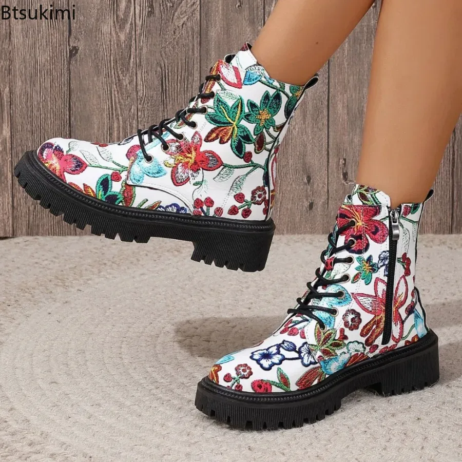 รองเท้าบูทผู้หญิงแฟชั่นใหม่ ซิ - Ethnic Fashion Women บทวิจารณ์และราคา