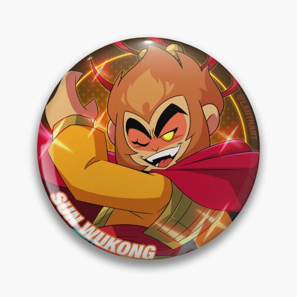 Sun Wukong Pin ปุ่มเข็มกลัดเคร - Ethnic Modern Fashion บทวิจารณ์และราคา